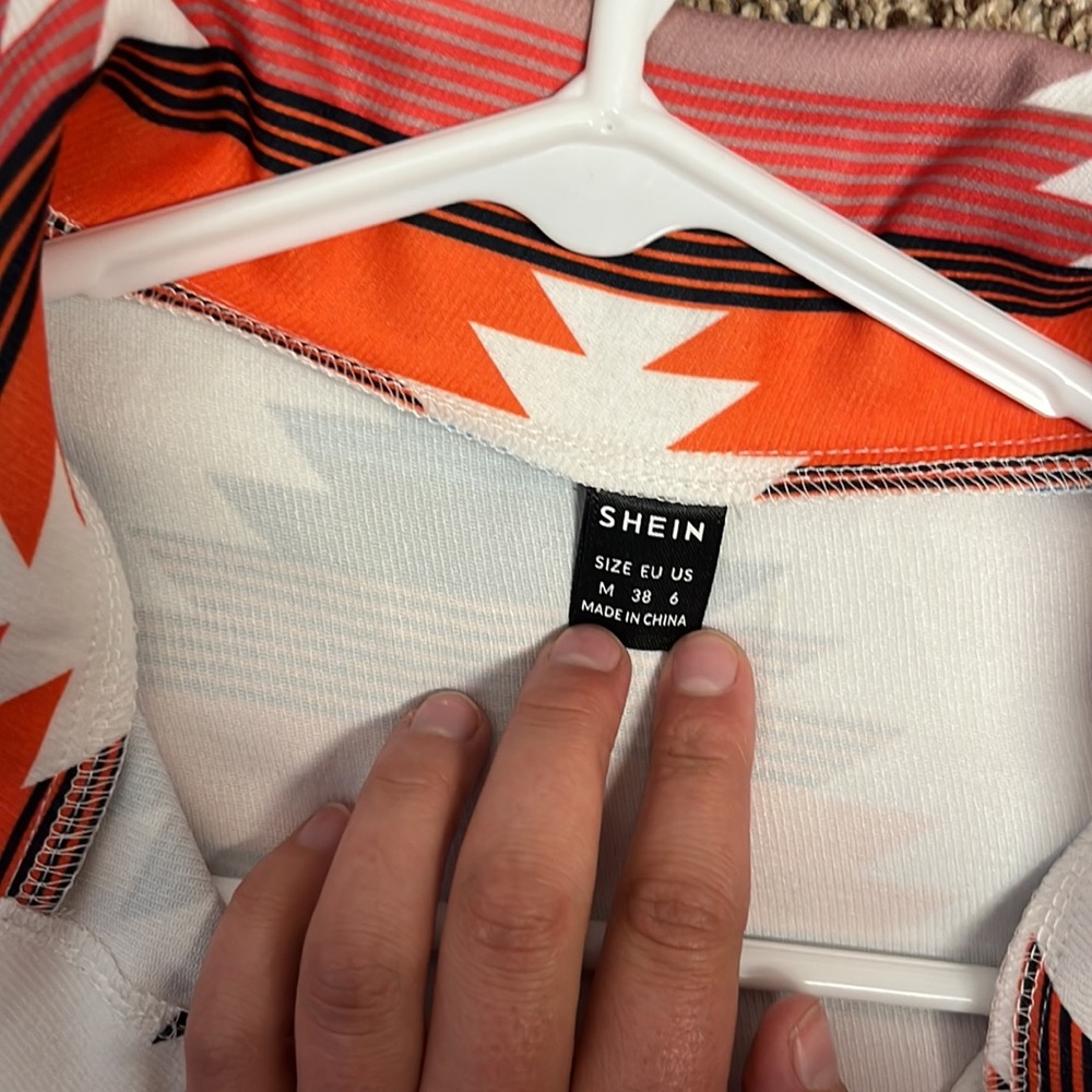 Shein Aztec jacket. - Picture 2 of 3